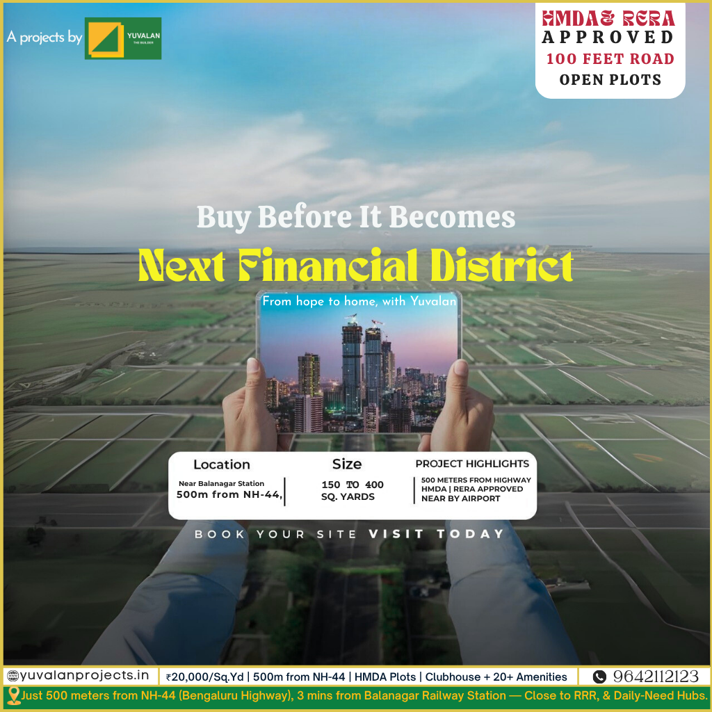 BUY BEFORE IT BECOMES NEXT FINANCIAL DISTRICT