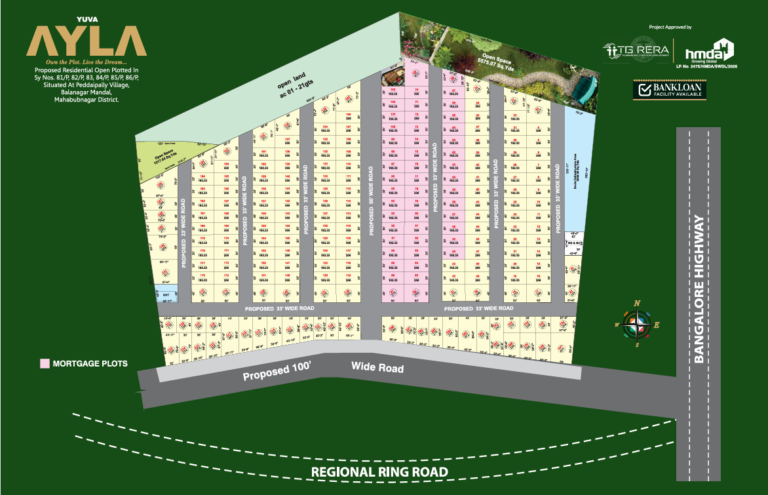 Yuva Ayla commercial plots near NH-44 Bangalore Highway