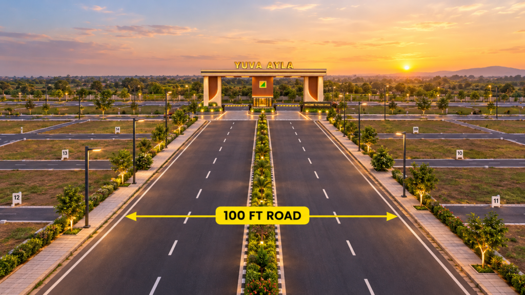 Yuva Ayla commercial plots near NH-44 Bangalore Highway